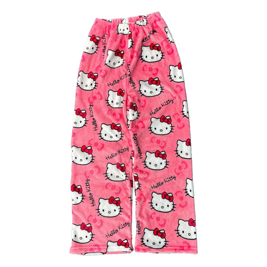 Hello Kitty Fuzzy Pajama Pants