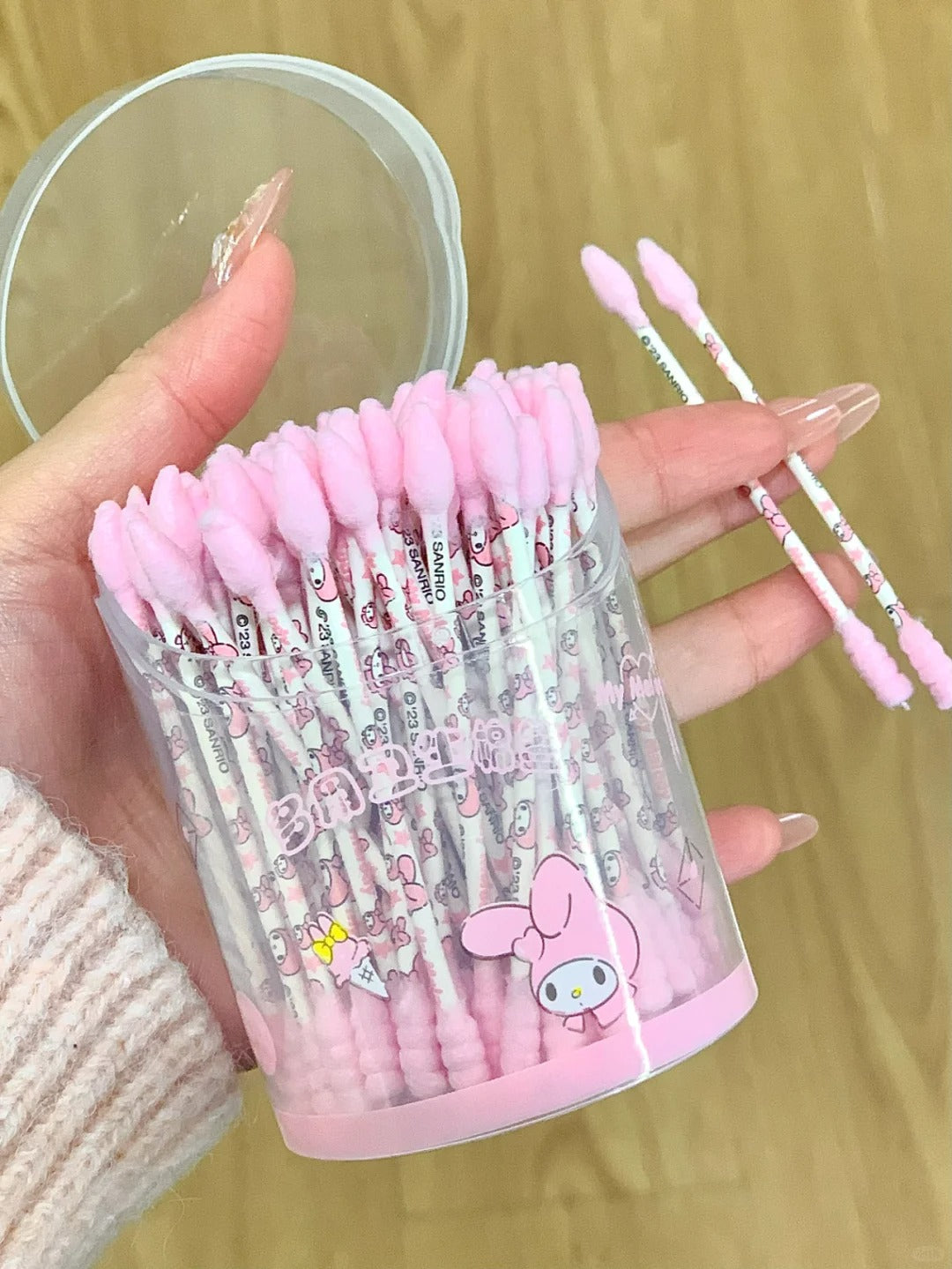 Sanrio Cotton Swabs(1 Pack of 180)