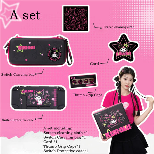 Kuromi Switch Accesorries Set