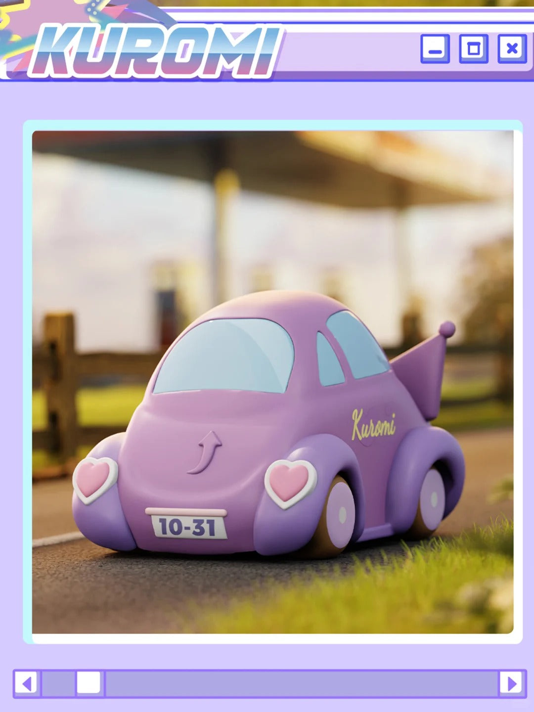 Sanrio Pullback car toy