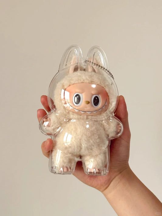 LABUBU Protective Case, Display Stand Acrylic Case Cover (No doll)
