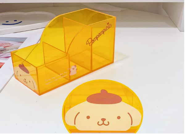 Sanrio Three-partition pen holder