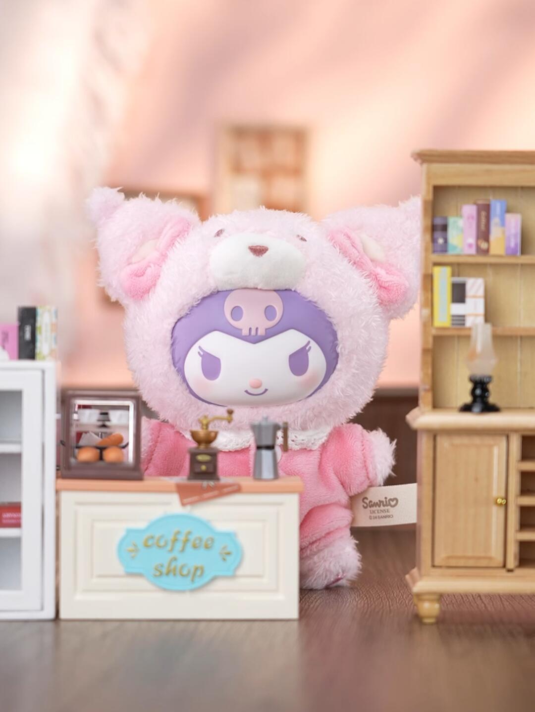 Kuromi Latte Doll Vinyl Plush Pendant Doll