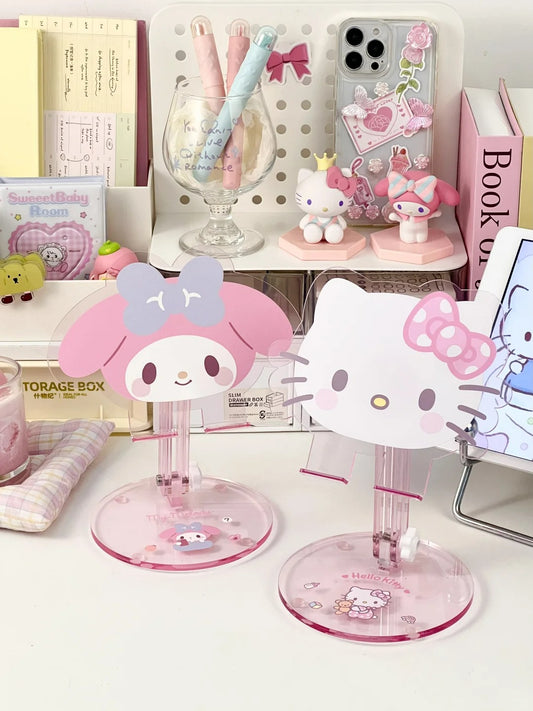 Sanrio Acrylic Phone Stand and Foldable Cute Tablet Stand