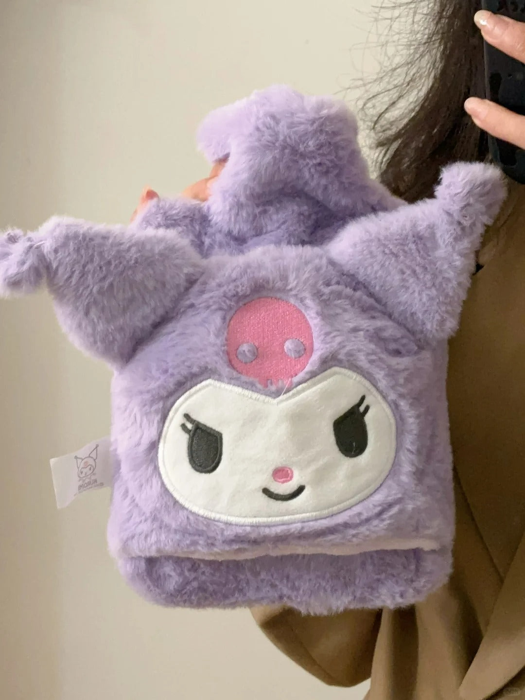 Sanrio Hot Water Bottle Bag irrigation  1000ML  Female Plush Warm Hand