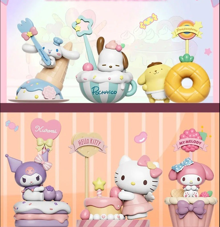 Sanrio Family Dessert Series Note Ornaments Picture Holder Clip Holder for Desk