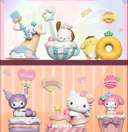 Sanrio Family Dessert Series Note Ornaments Picture Holder Clip Holder for Desk