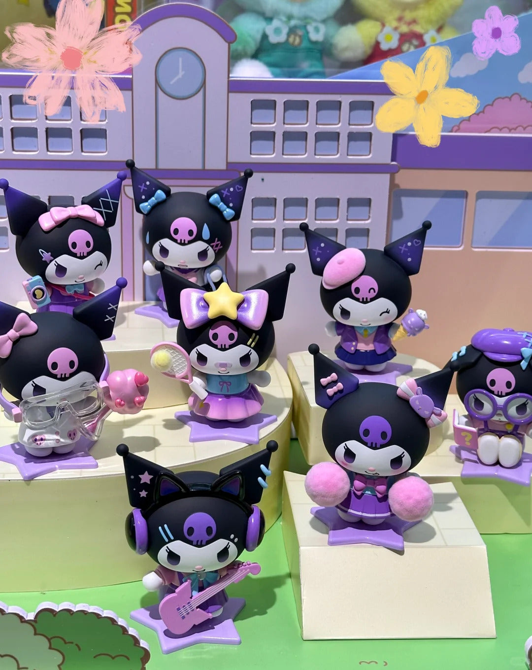 クロミ　スクールダイアリー　フルコンプ Kuromi School Diary figures blind box – Joykawaii