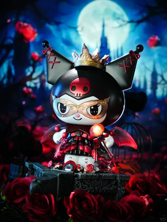 Kuromi Dark Castle Night Building Blocks Figure 450+Pcs