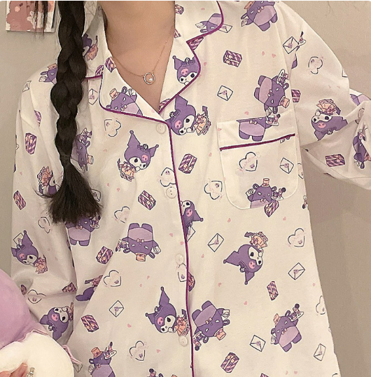 Kuromi Pajamas Set