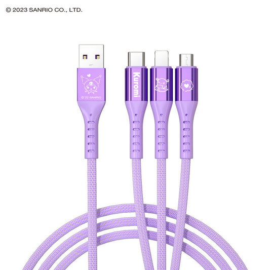 Sanrio 3in1 Charging cable