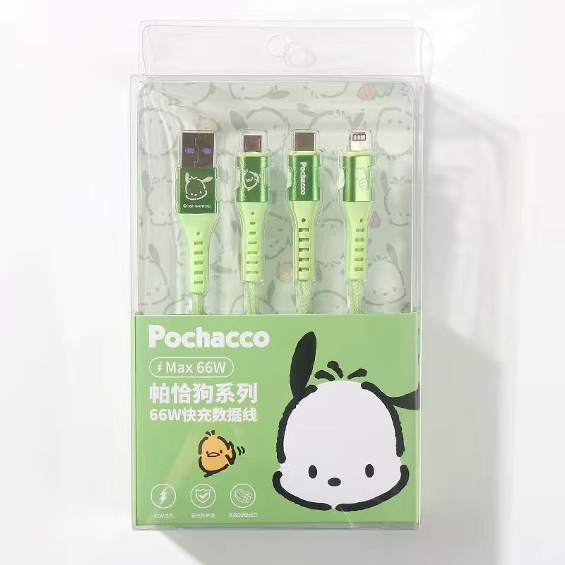 Sanrio 3in1 Charging cable