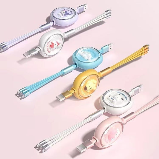 Sanrio 3in1 Charging cable