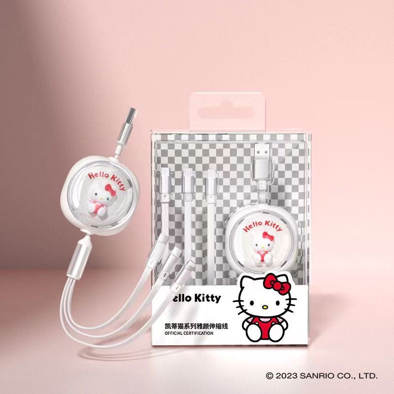 Sanrio 3in1 Charging cable