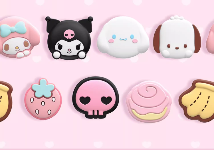 Sanrio Thumb Grip Caps Compatible for Switch