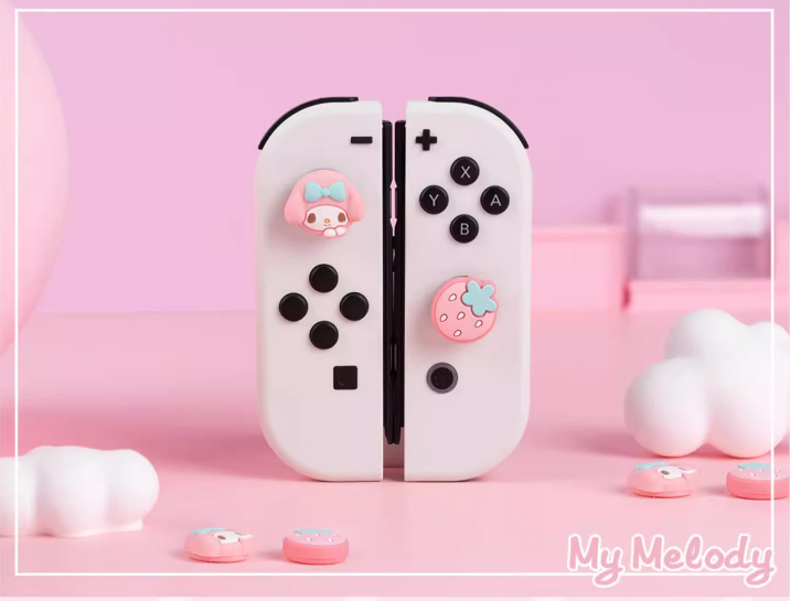 Sanrio Thumb Grip Caps Compatible for Switch