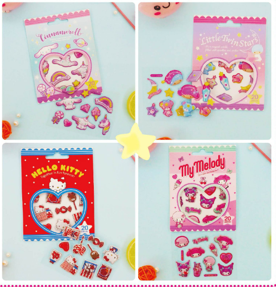 Pegatinas 3D Sanrio