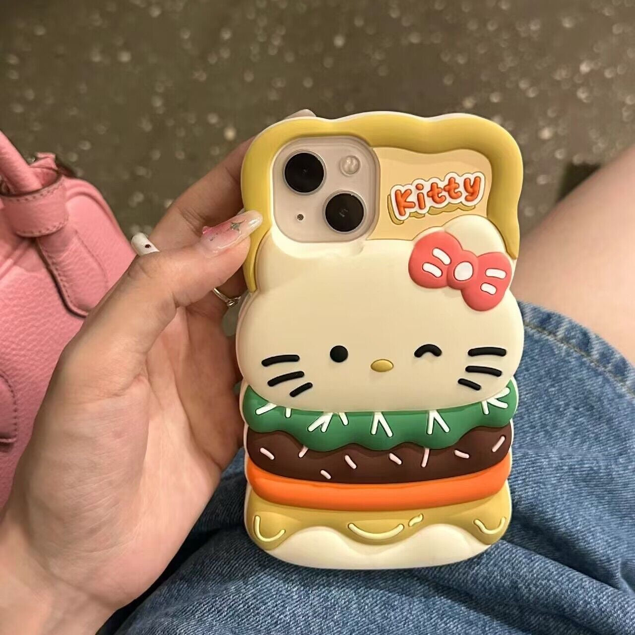 Funda para móvil Sanrio hamburguesa