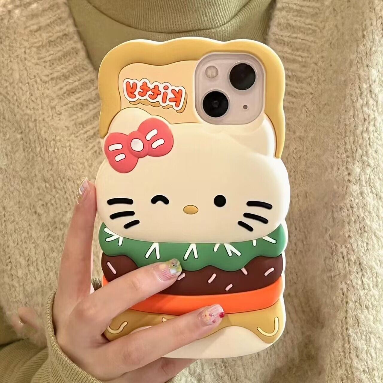 Funda para móvil Sanrio hamburguesa