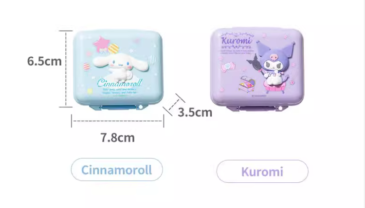 Pastillero Kuromi / Cinnamoroll