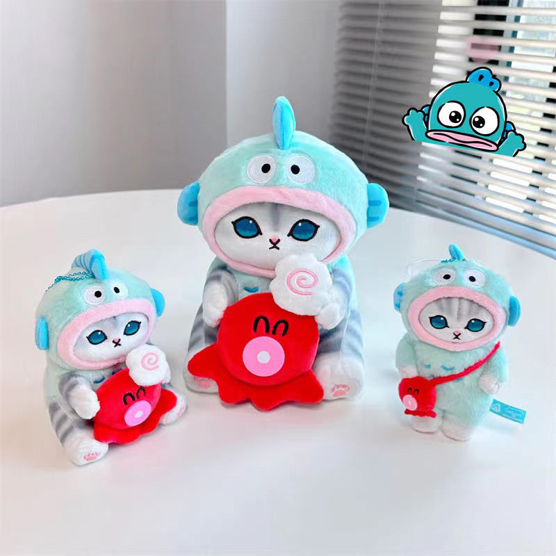 Colección de peluches Sanrio x Mofusand