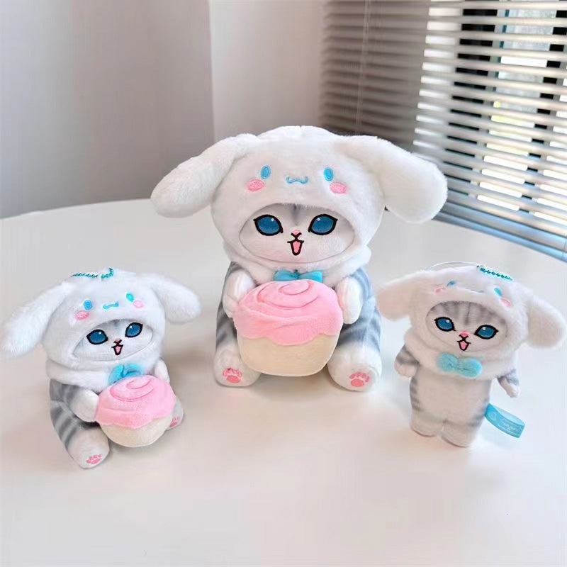 Colección de peluches Sanrio x Mofusand