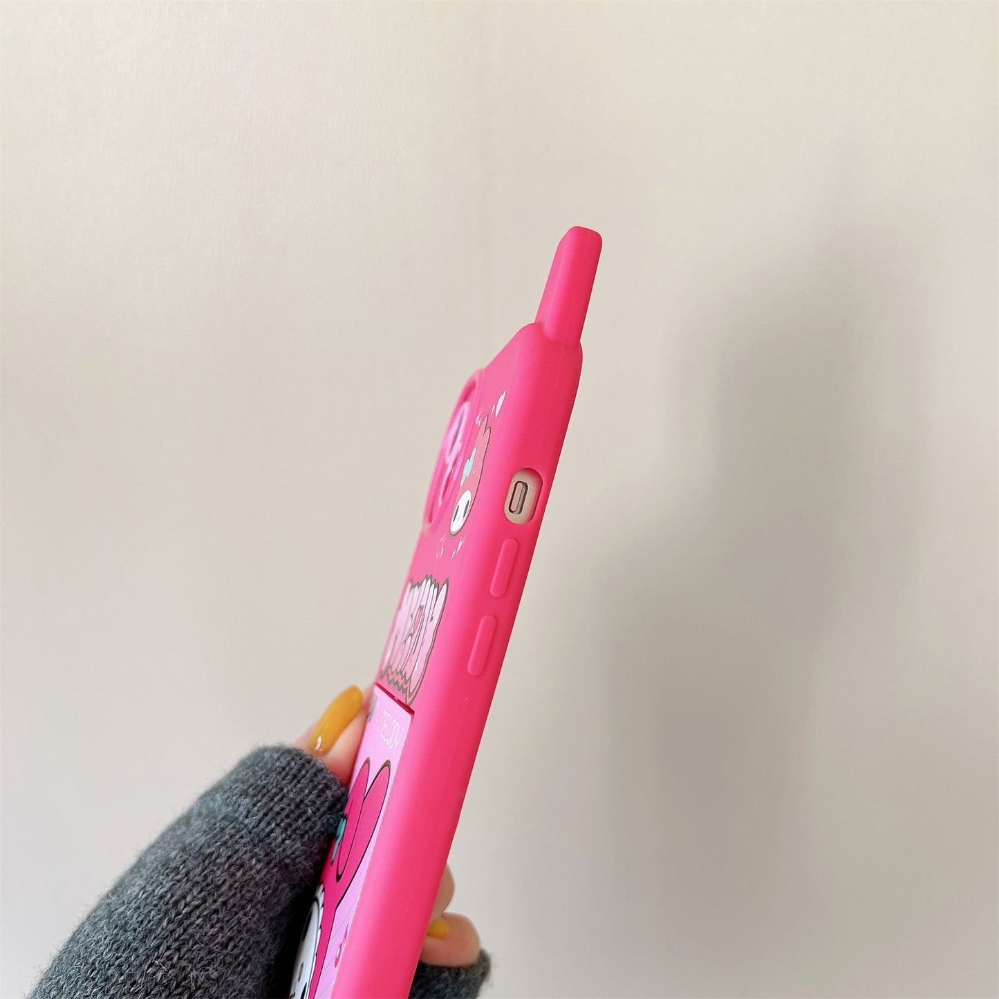 Funda para teléfono con espejo giratorio