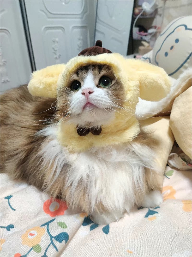 Ropa para la cabeza esponjosa Miniso para mascotas
