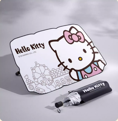 Hello Kitty Car Windshield Parasol