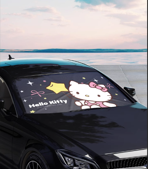 Hello Kitty Car Windshield Parasol