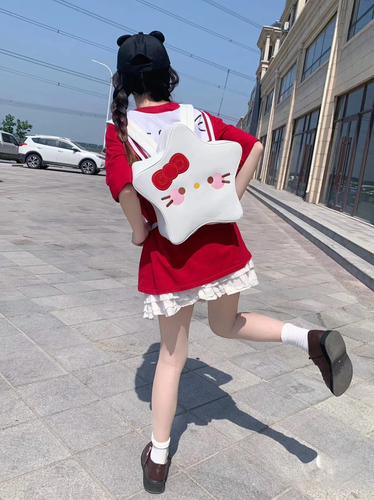 Mochila Estrella Hello Kitty