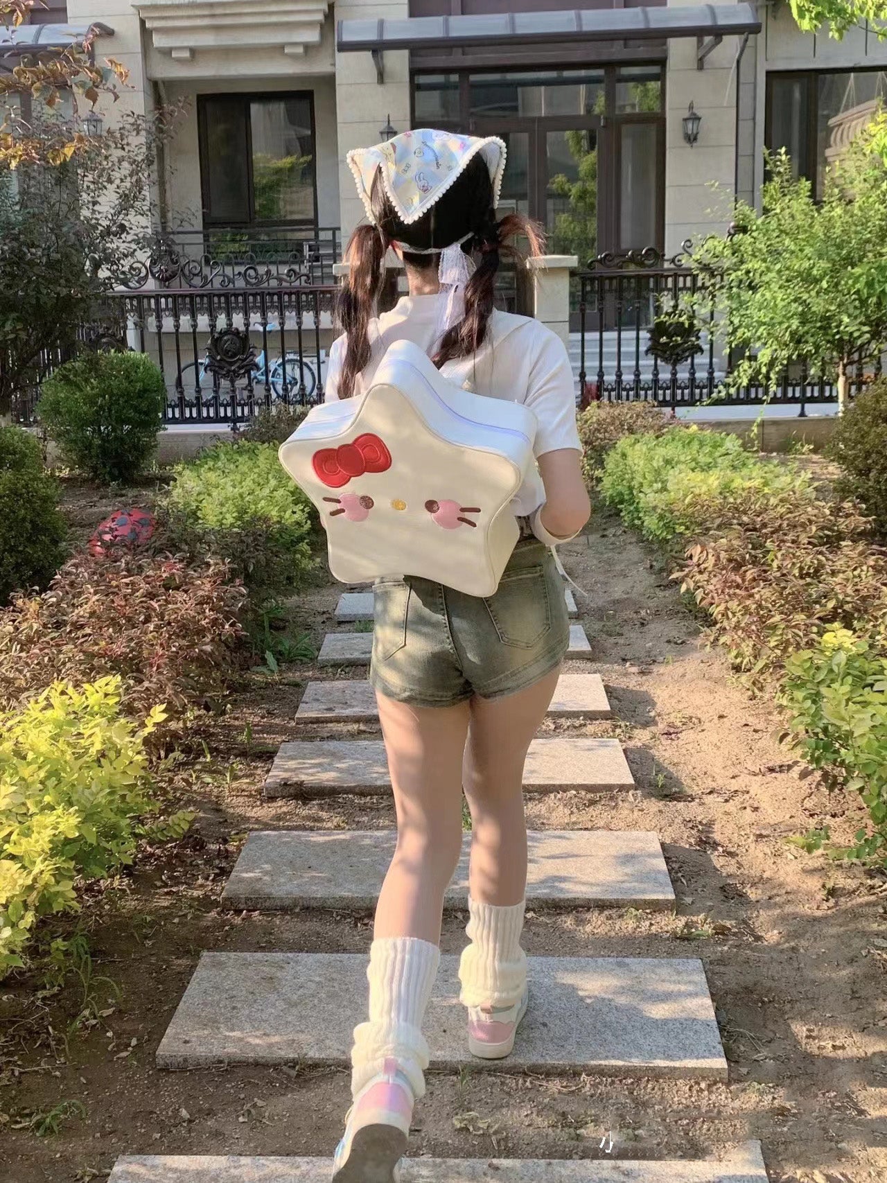 Mochila Estrella Hello Kitty