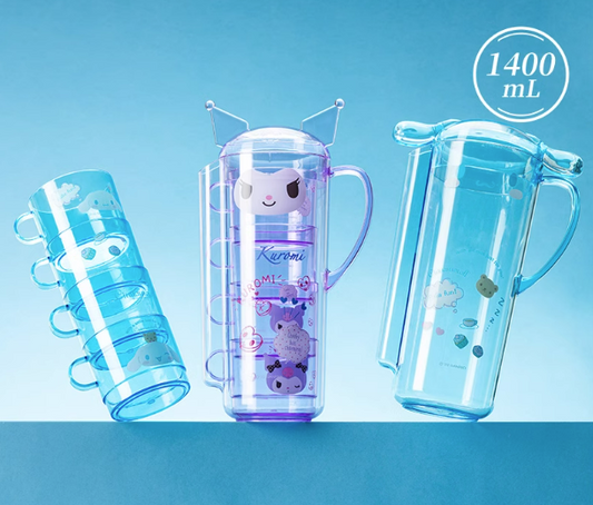 Juego de vasos apilables Kuromi / Cinnamoroll