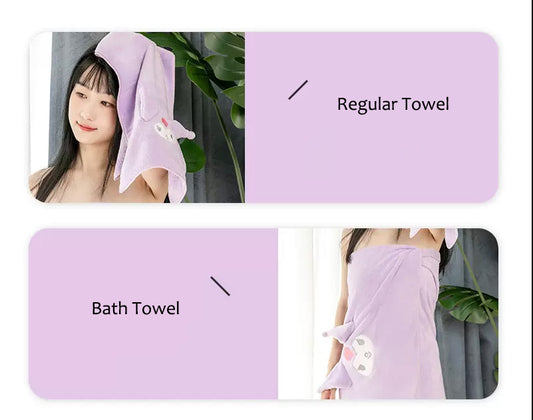 Kuromi Towel / Bath Towel