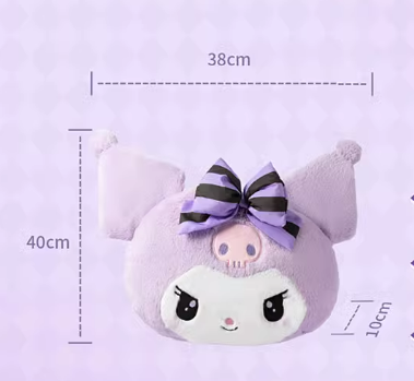 Kuromi  Head Pillow