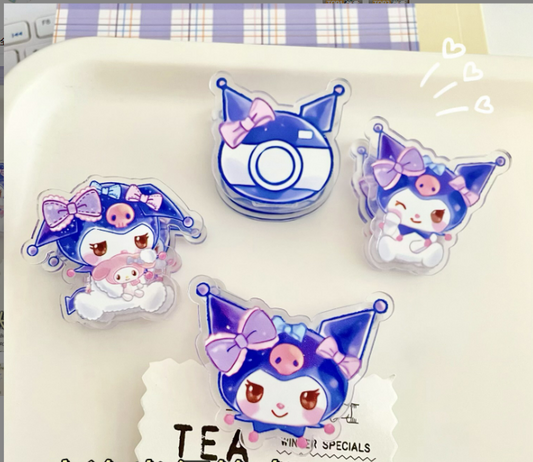 Kuromi Paper Clip &Snack Clip& Swallowtail Clip
