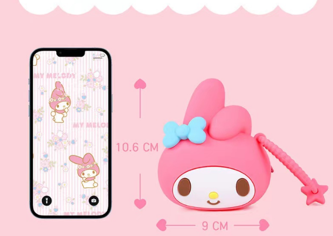 Monedero de silicona Sanrio