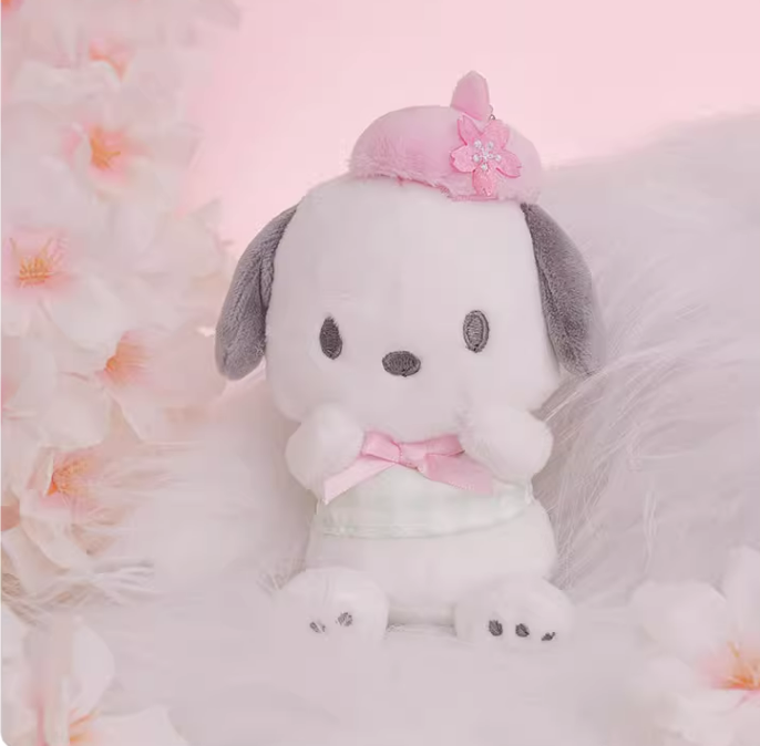 Colgante de felpa de la serie Sanrio Sakura