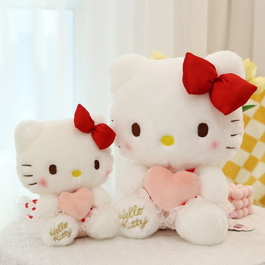 corazón de cupido de hello kitty