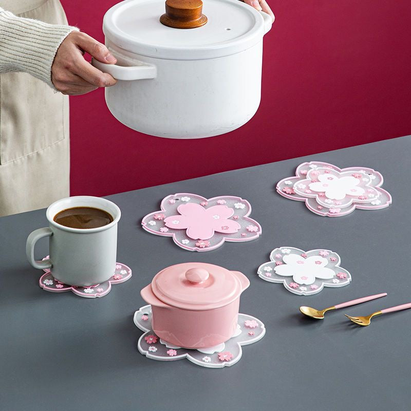 Cute Sakura Cup Mat