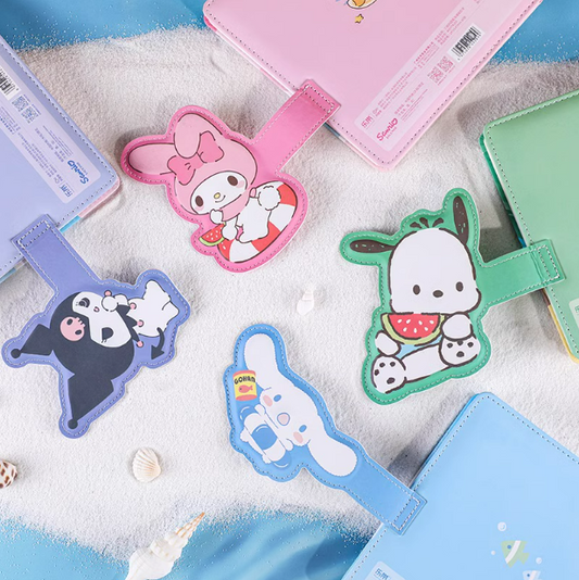 Página colorida del cuaderno magnético de Sanrio