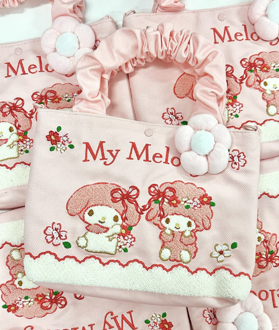 Sanrio Embroidered portable messenger bag