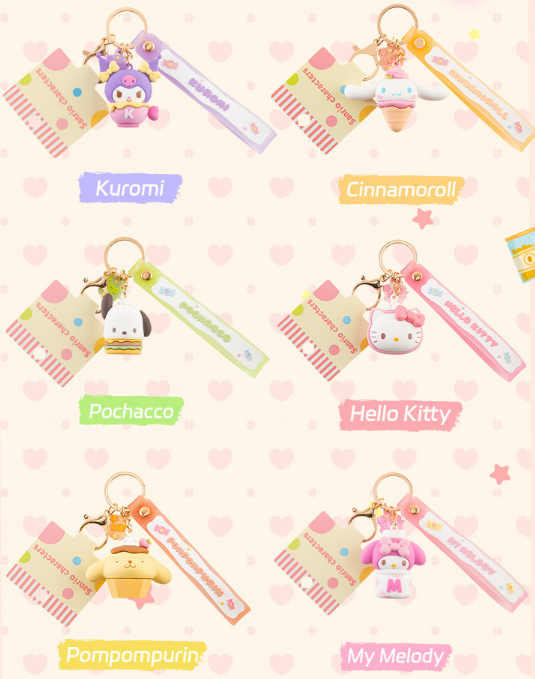 Llavero diseño Sanrio Snack