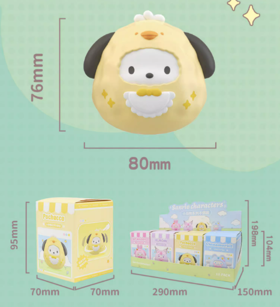 Juguete Roly-poly de Sanrio
