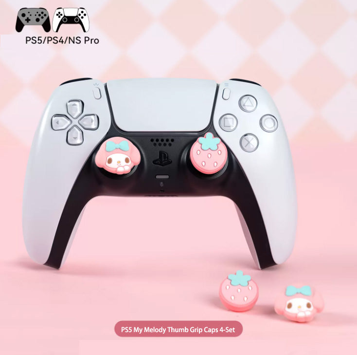 Sanrio PS5 Thumb Grip Caps for PS5/PS4/NSPRO