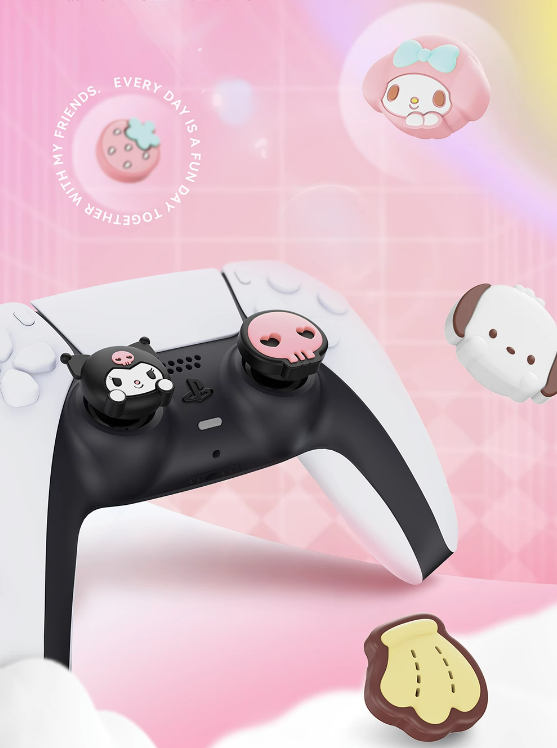 Sanrio PS5 Thumb Grip Caps for PS5/PS4/NSPRO