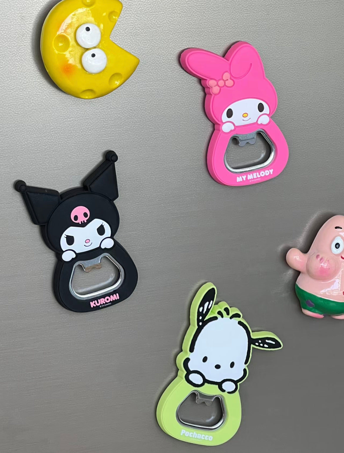 Sanrio bottle opener refrigerator magnet