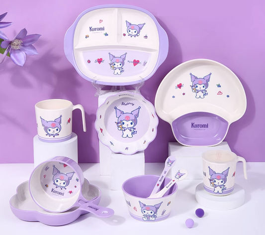 Kuromi Tableware Dinner Plate Set