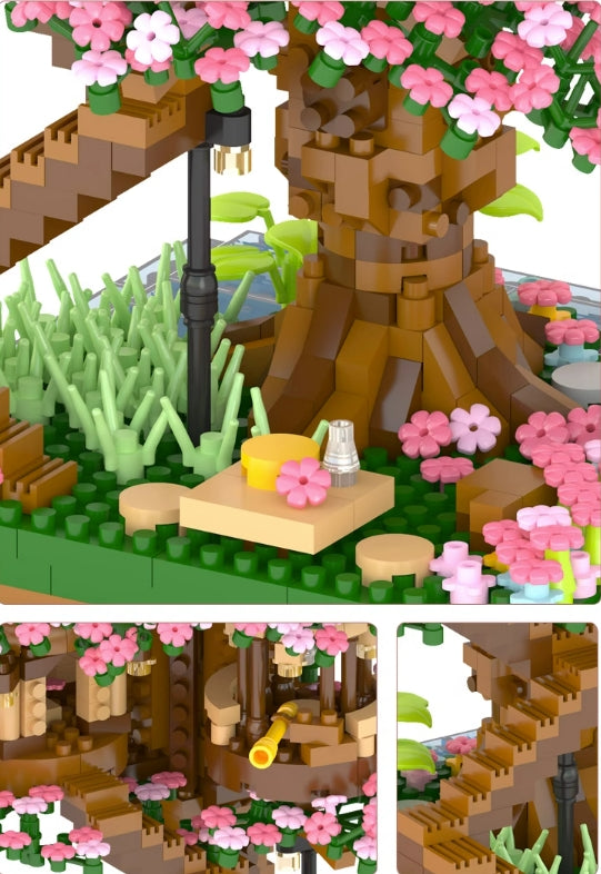 Sakura tree building blocks