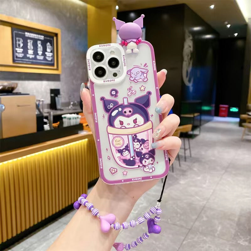 Kuromi and My melody phone case